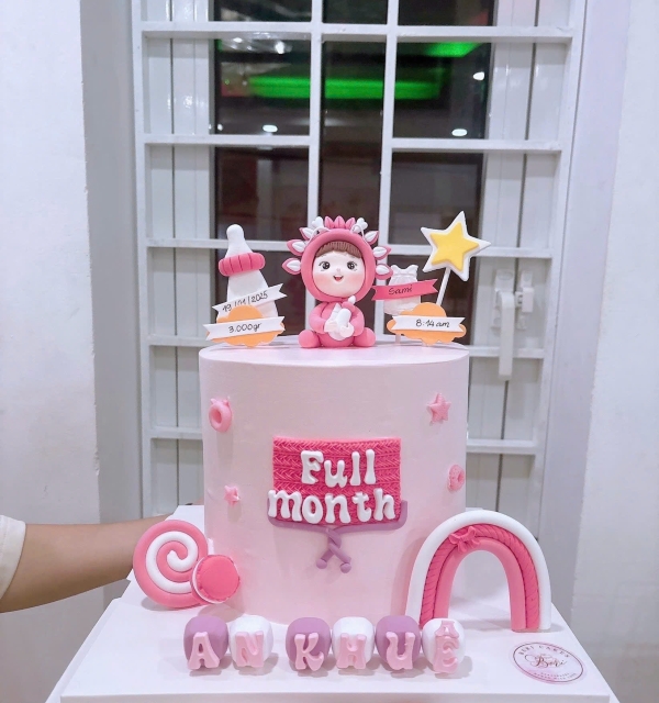 Bánh Kem Tạo Hình Bé Gái