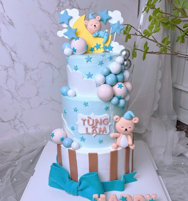 Bánh Kem Tạo Hình Bé Trai