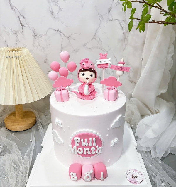 Bánh Kem Tạo Hình Bé Gái