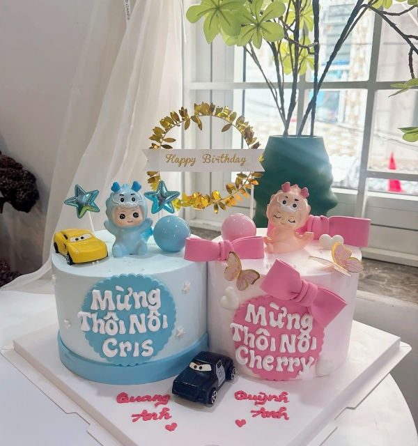 Bánh Kem Tạo Hình Bé Trai