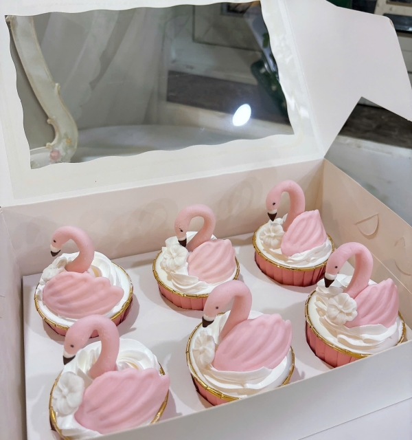 Set Cupcakes-Donuts-Bánh đậu xanh trái cây 