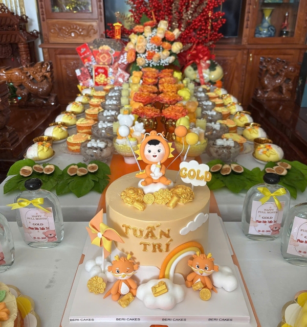 Bánh Kem Tạo Hình Bé Trai