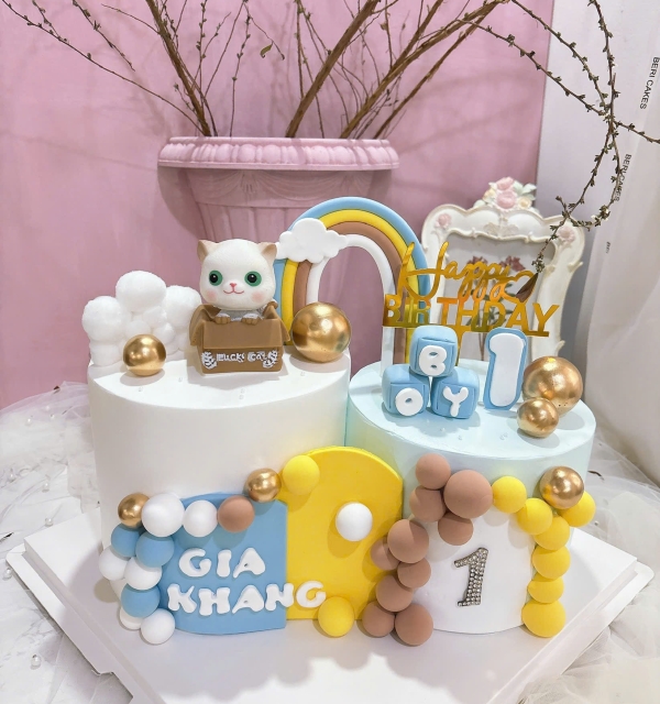 Bánh Kem Tạo Hình Bé Trai