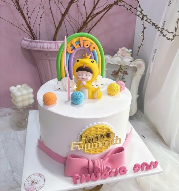 Bánh Kem Tạo Hình Bé Gái