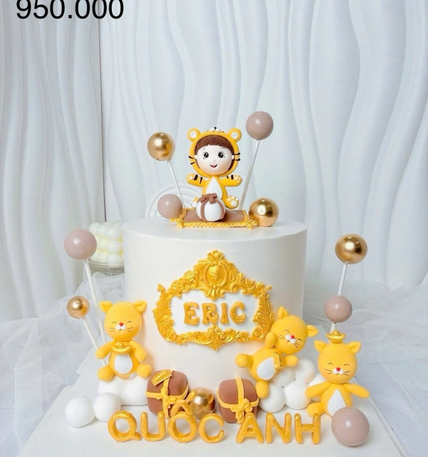 Bánh Kem Tạo Hình Bé Trai