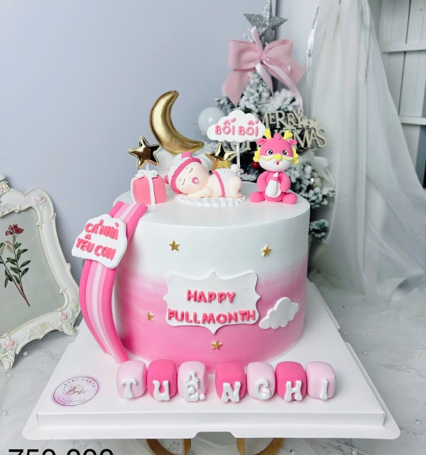 Bánh Kem Tạo Hình Bé Gái