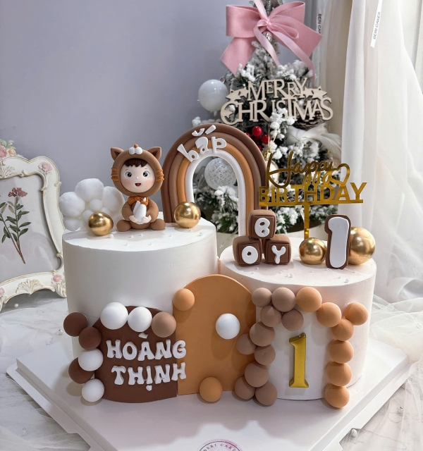 Bánh Kem Tạo Hình Bé Trai