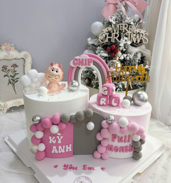 Bánh Kem Tạo Hình Bé Gái