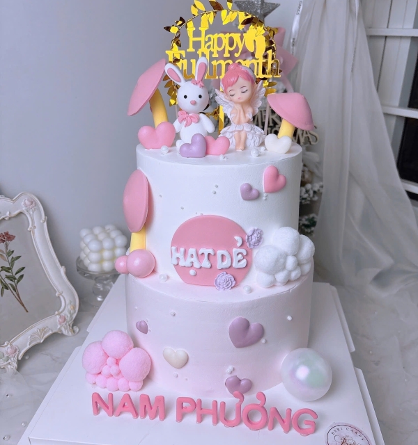 Bánh Kem Tạo Hình Bé Gái