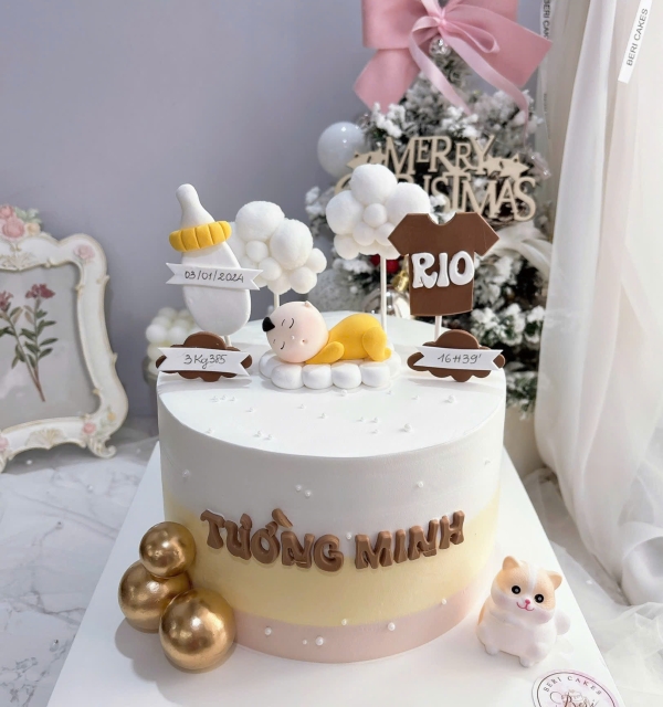 Bánh Kem Tạo Hình Bé Trai
