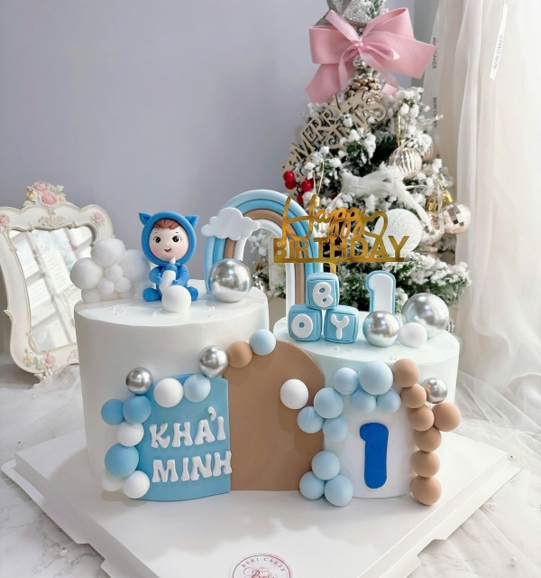 Bánh Kem Tạo Hình Bé Trai