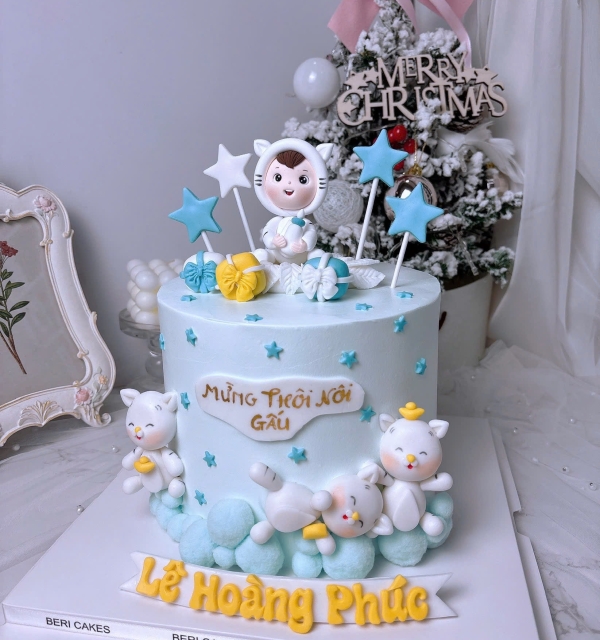 Bánh Kem Tạo Hình Bé Trai