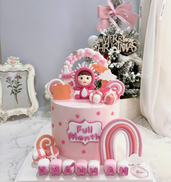 Bánh Kem Tạo Hình Bé Gái