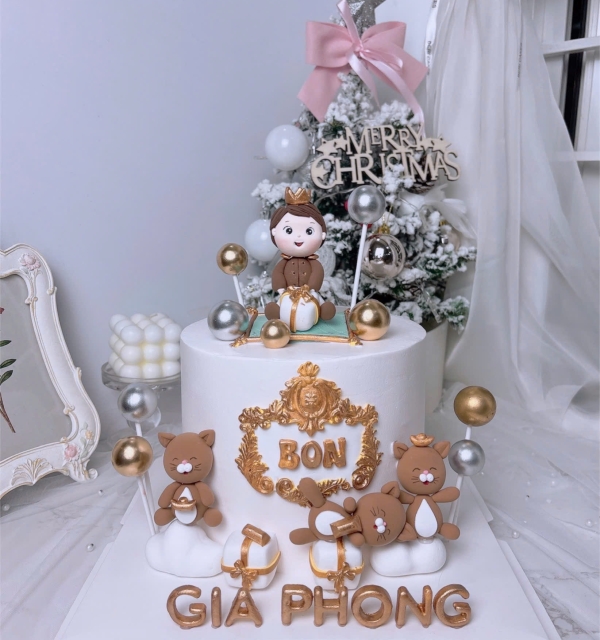 Bánh Kem Tạo Hình Bé Trai