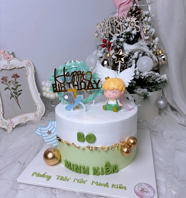 Bánh Kem Trang Trí Phụ Kiện Bé Trai