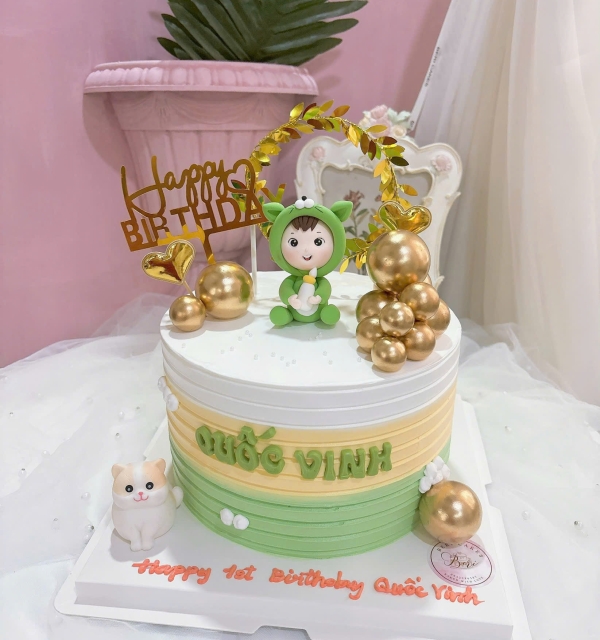 Bánh Kem Tạo Hình Bé Trai