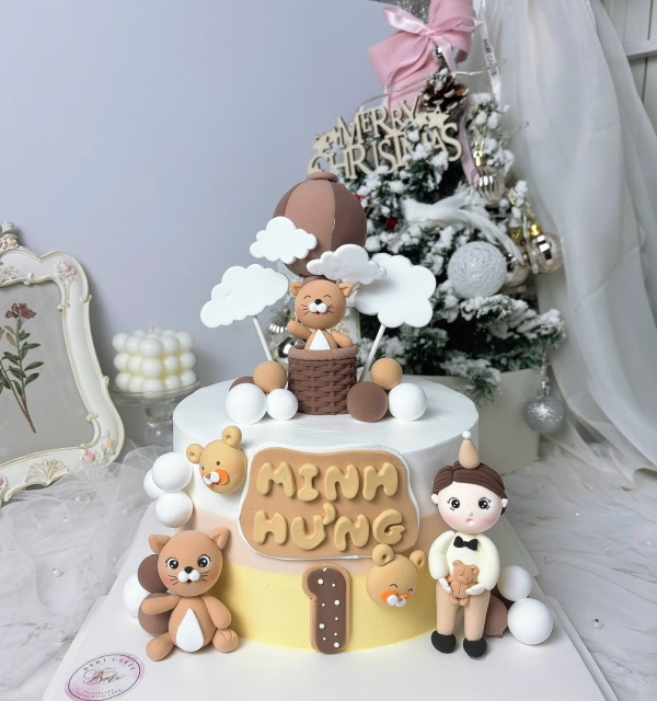 Bánh Kem Tạo Hình Bé Trai