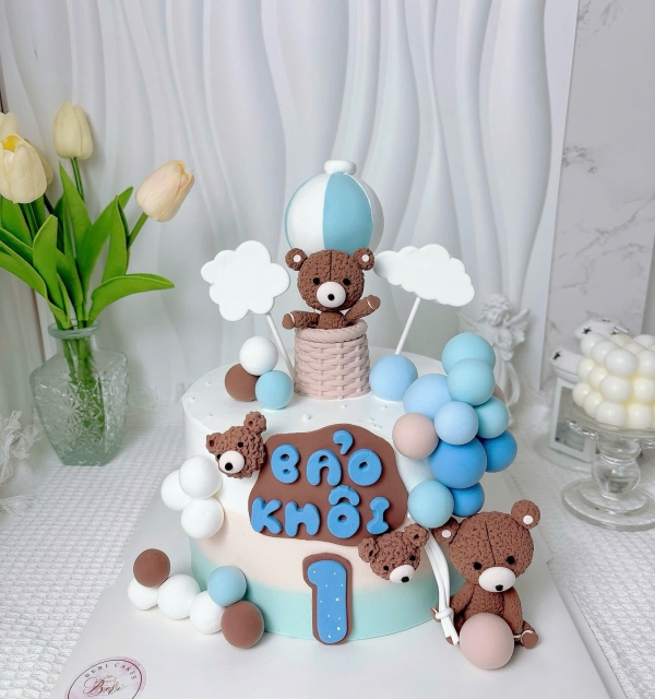 Bánh Kem Tạo Hình Bé Trai