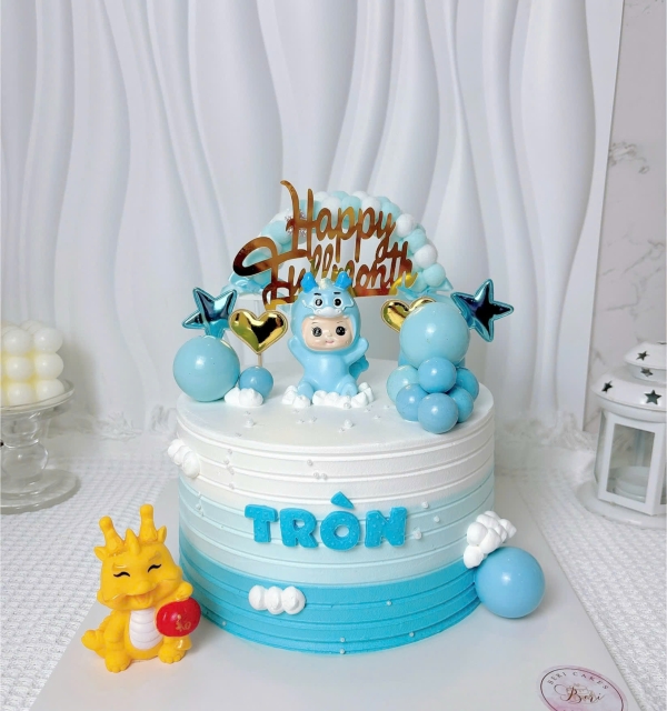 Bánh Kem Trang Trí Phụ Kiện Bé Trai