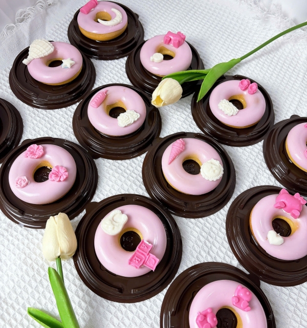 Set Cupcakes-Donuts-Bánh đậu xanh trái cây 