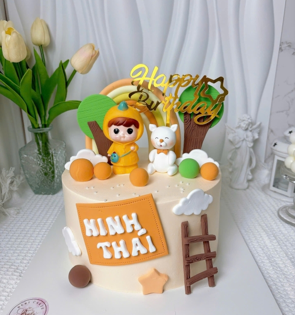 Bánh Kem Tạo Hình Bé Trai