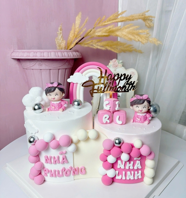 Bánh Kem Tạo Hình Bé Gái
