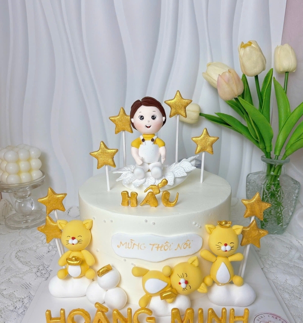 Bánh Kem Tạo Hình Bé Trai