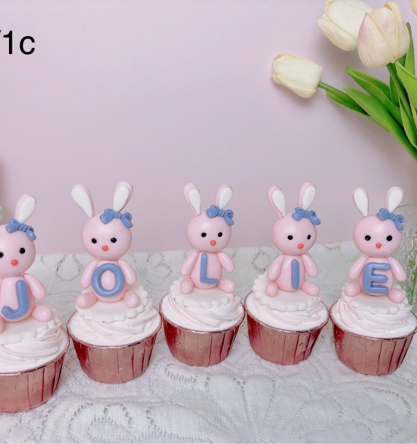 Set Cupcakes-Donuts-Bánh đậu xanh trái cây 