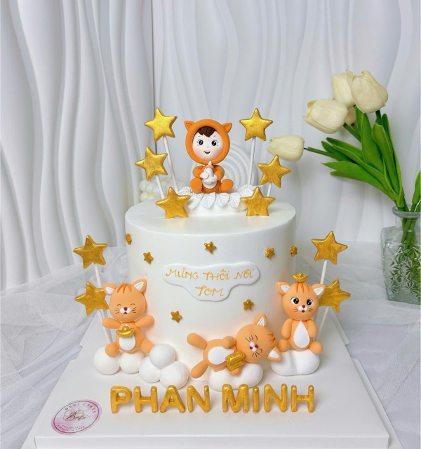 Bánh Kem Tạo Hình Bé Trai