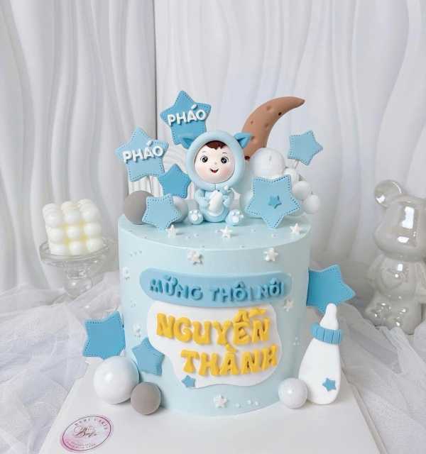 Bánh Kem Tạo Hình Bé Trai