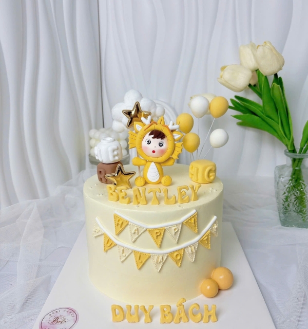 Bánh Kem Tạo Hình Bé Trai