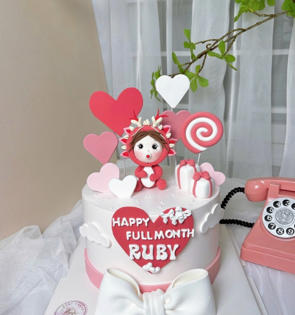 Bánh Kem Tạo Hình Bé Gái