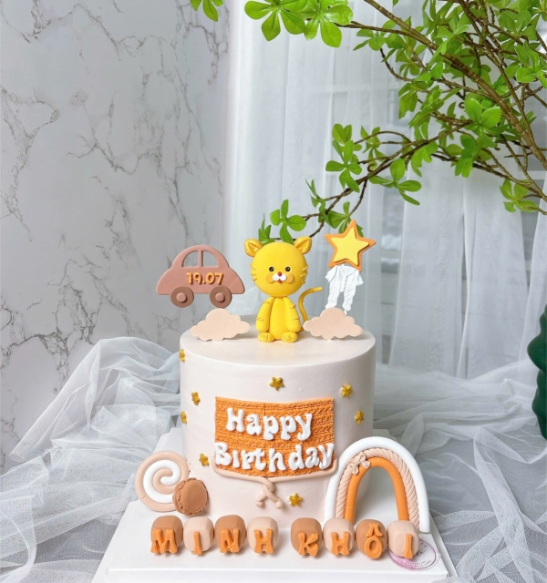 Bánh Kem Tạo Hình Bé Trai