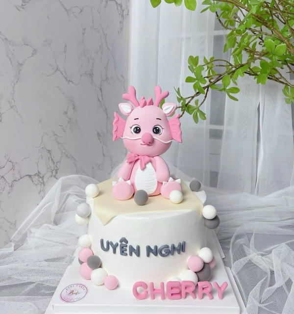 Bánh Kem Tạo Hình Bé Gái