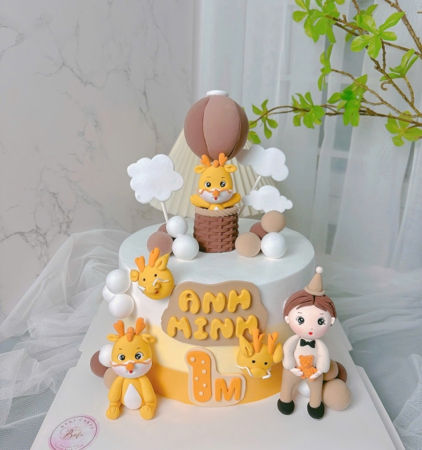 Bánh Kem Tạo Hình Bé Trai