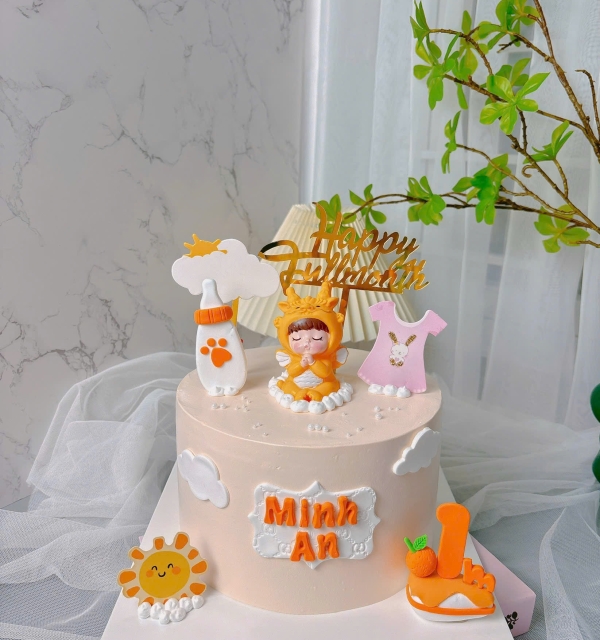 Bánh Kem Trang Trí Phụ Kiện Bé Trai