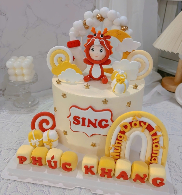 Bánh Kem Tạo Hình Bé Trai