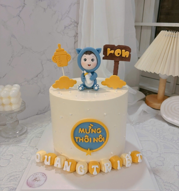 Bánh Kem Tạo Hình Bé Trai
