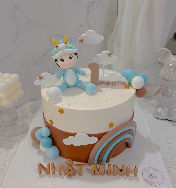 Bánh Kem Tạo Hình Bé Trai