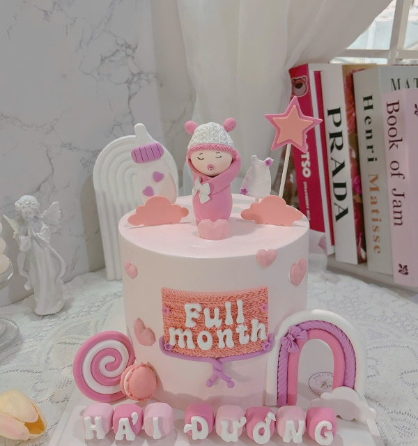 Bánh Kem Tạo Hình Bé Gái