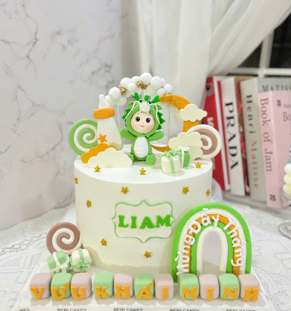 Bánh Kem Tạo Hình Bé Trai