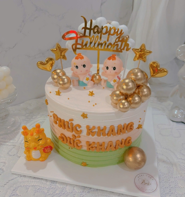 Bánh Kem Trang Trí Phụ Kiện Bé Trai