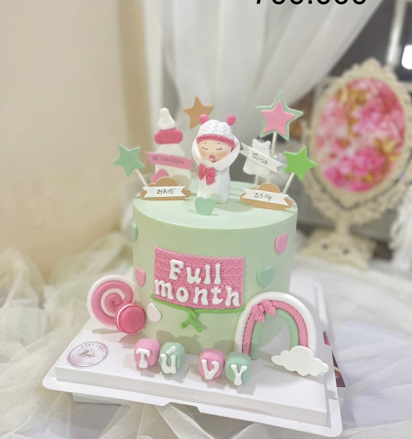 Bánh Kem Tạo Hình Bé Gái