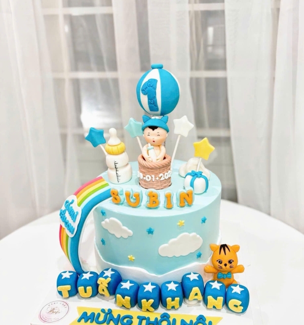 Bánh Kem Tạo Hình Bé Trai