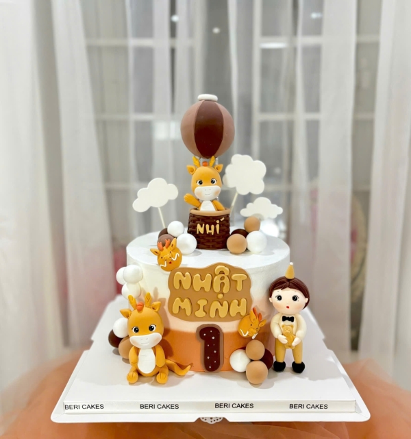 Bánh Kem Tạo Hình Bé Trai