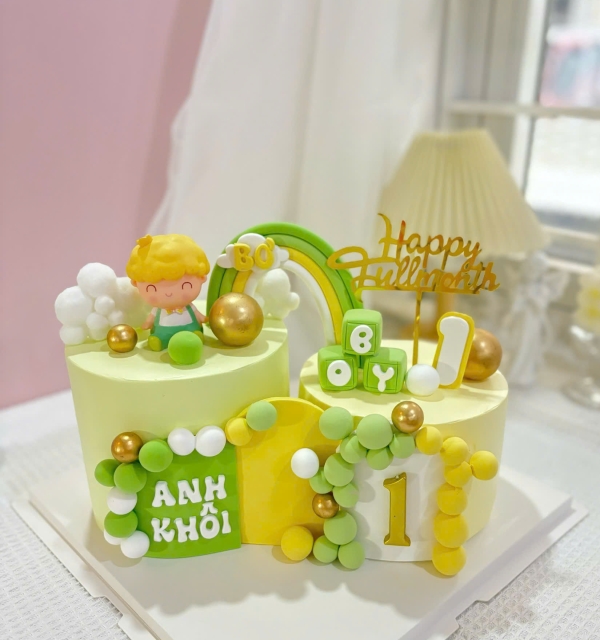 Bánh Kem Tạo Hình Bé Trai