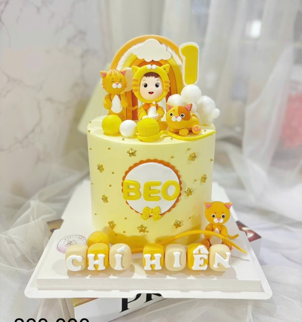 Bánh Kem Tạo Hình Bé Trai