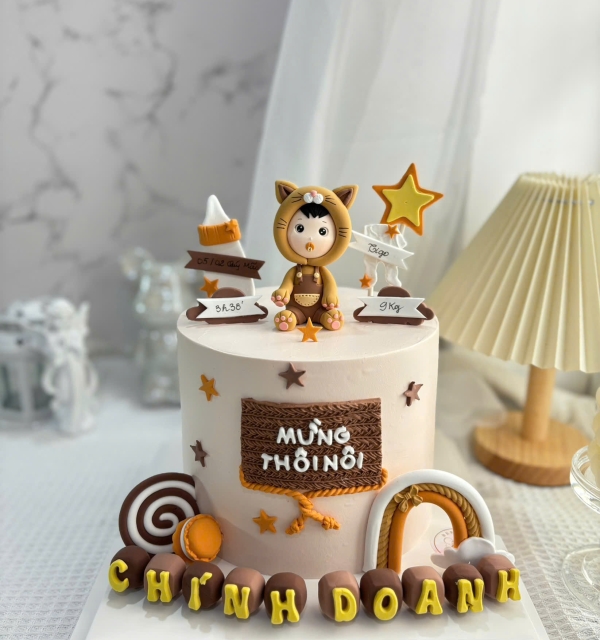 Bánh Kem Tạo Hình Bé Trai