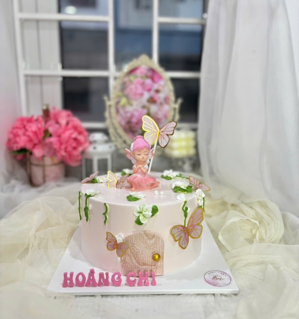 Bánh Kem Trang Trí Phụ Kiện Bé Gái 