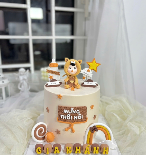 Bánh Kem Tạo Hình Bé Trai